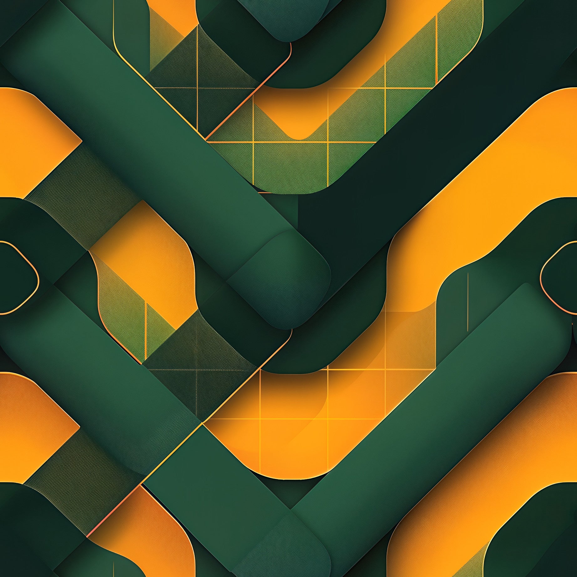 Citrine Canyon: Supergraphic Bassline