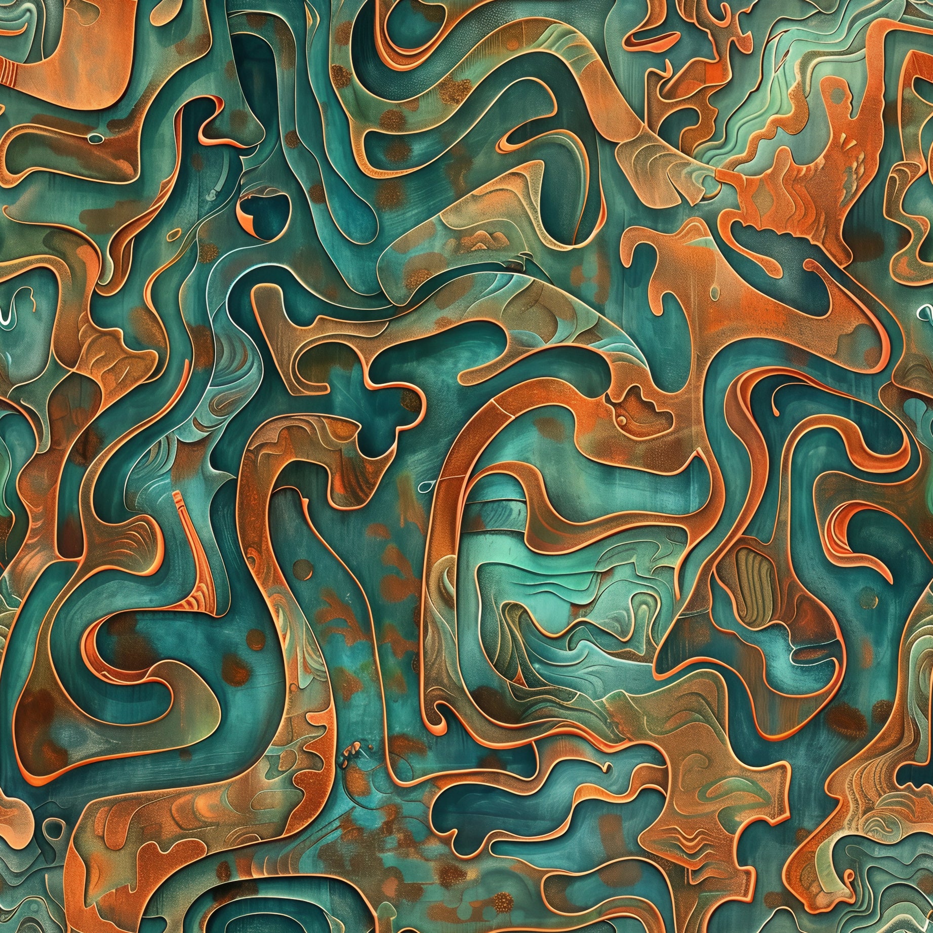 Verdigris Alchemy: Pente